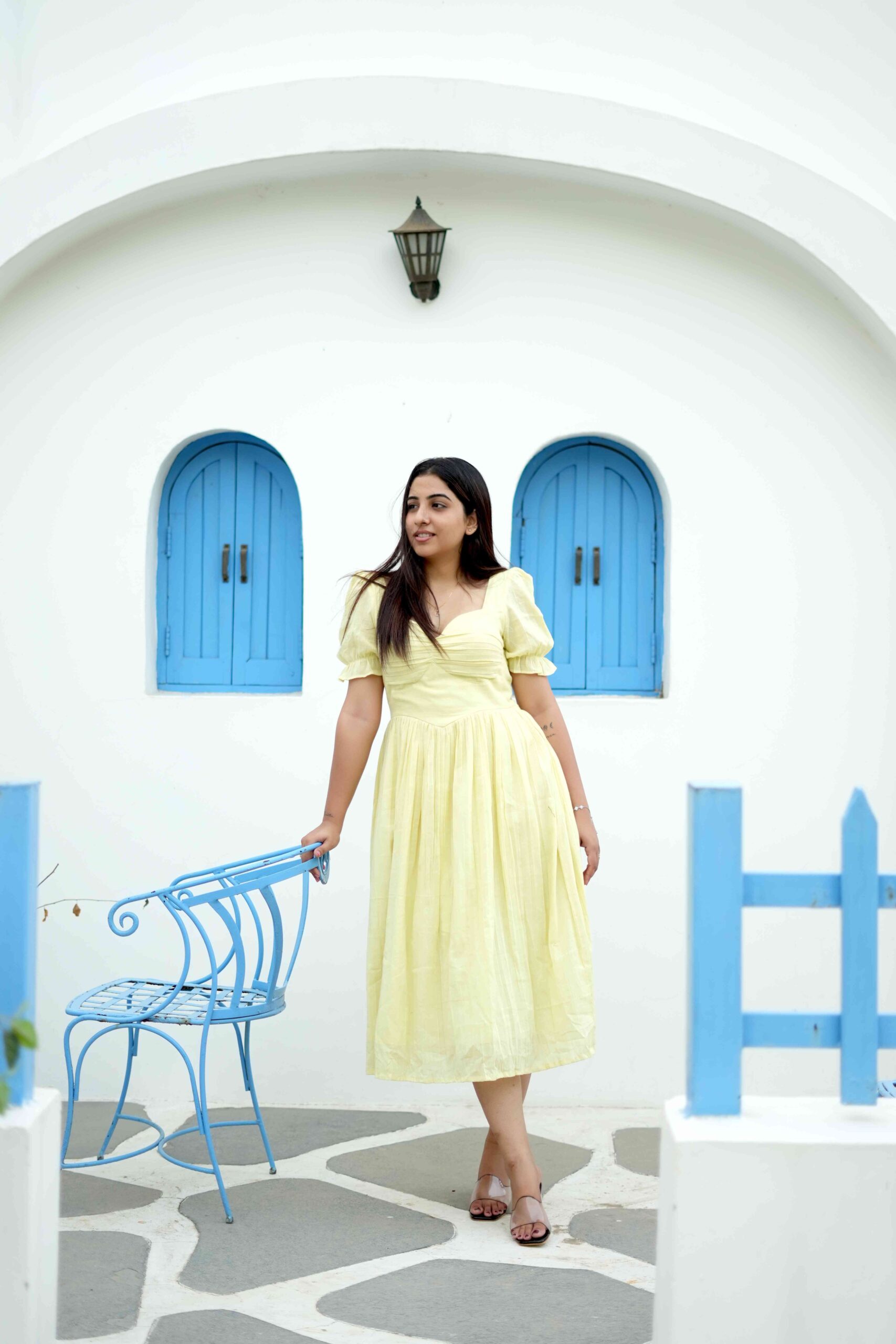 Lemon Bliss Midi Dress
