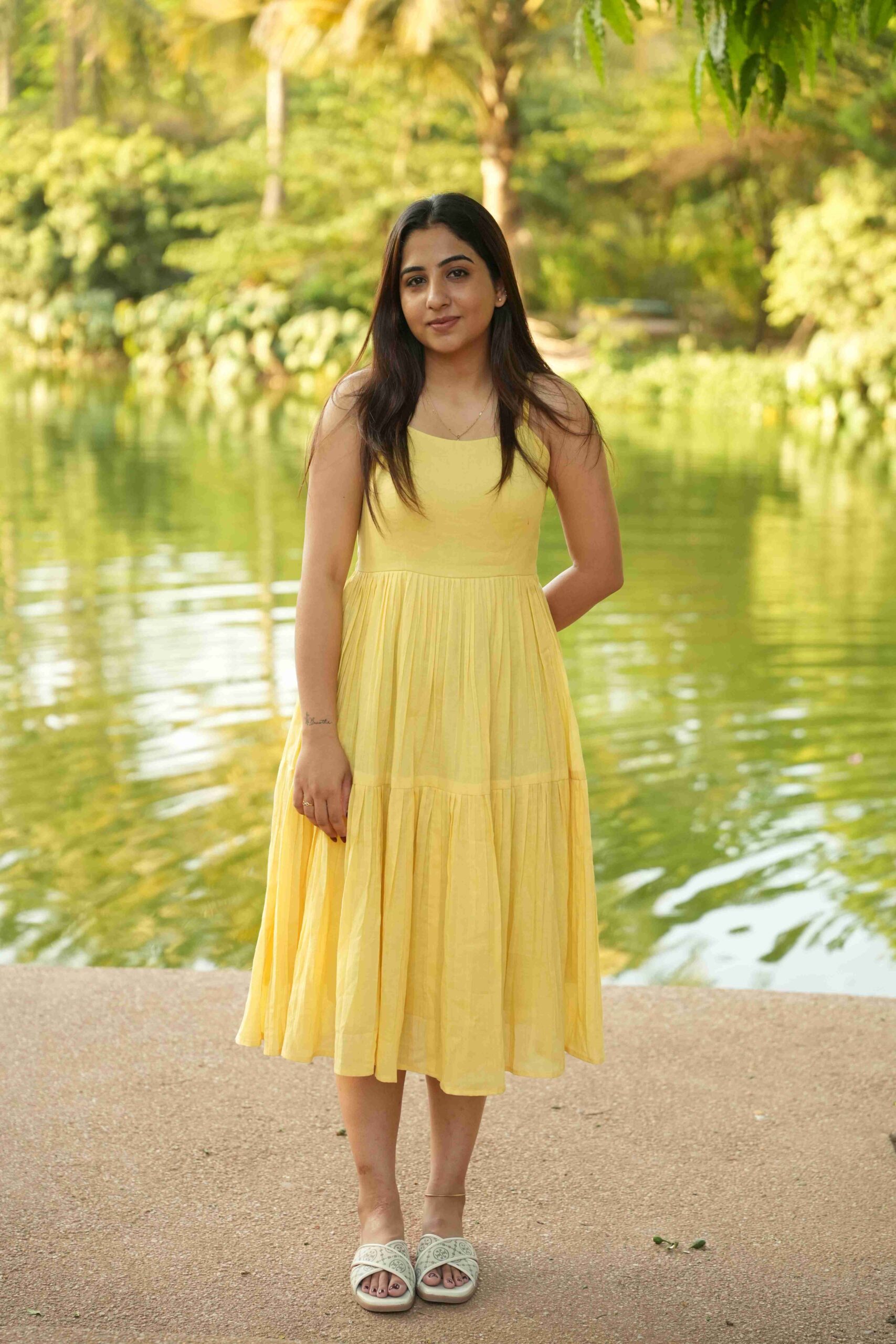 Soft summer yellow