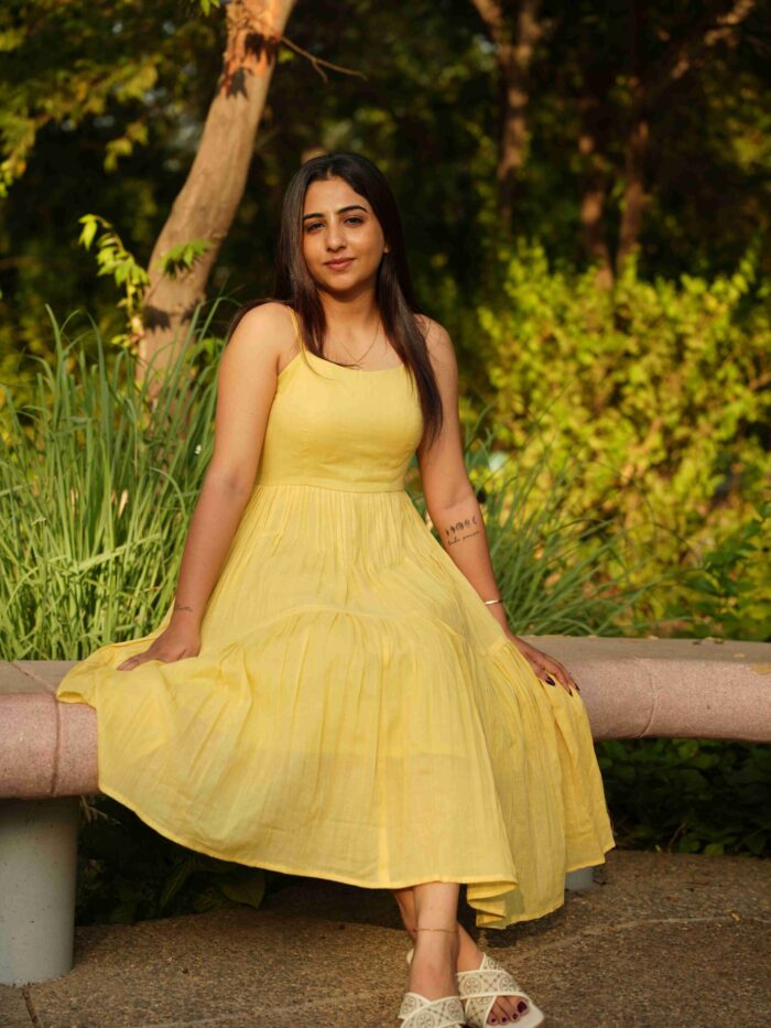 Soft summer yellow
